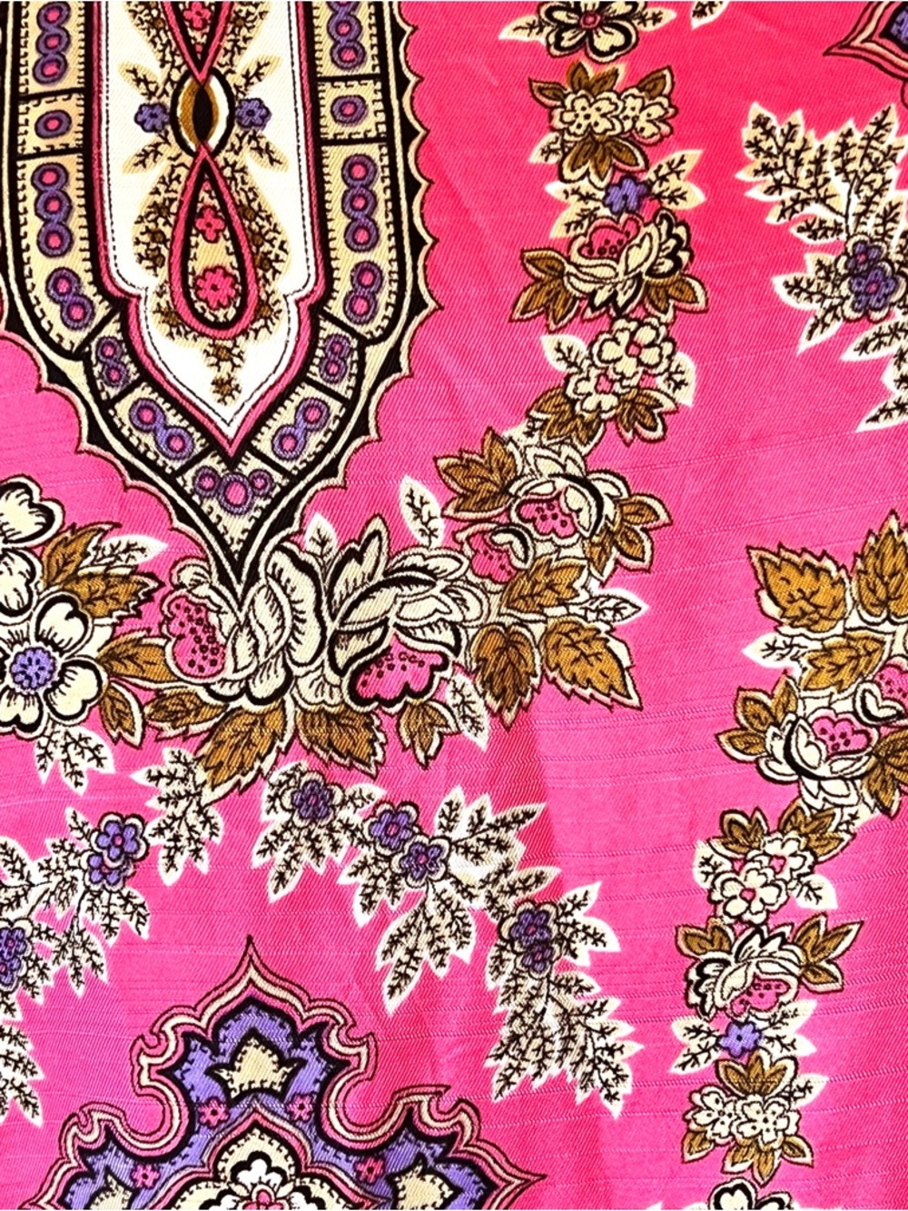 1960’s Diana Dean By Julius Lonschein Housecoat. - Picture 6 of 7
